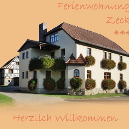 Ferienwohnung Zeck Bad Staffelstein Exterior photo